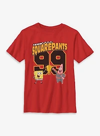 Spongebob Squarepants & Patrick 99 Racing Youth T-Shirt