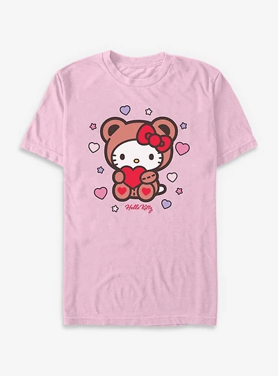 Sanrio Hello Kitty Valentine Bear Garment Dye T-Shirt