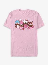 Sanrio Hello Kitty Mug Friends Garment Dye T-Shirt