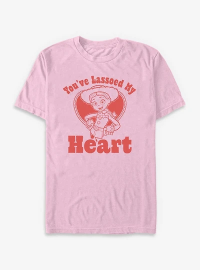 Disney Pixar Toy Story Jessie Lassoed My Heart Garment Dye T-Shirt