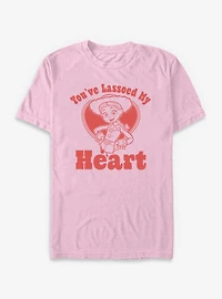 Disney Pixar Toy Story Jessie Lassoed My Heart Garment Dye T-Shirt