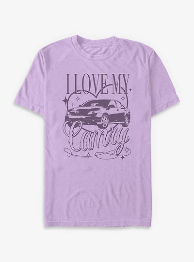 Toyota I Love My Car Garment Dye T-Shirt