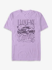 Toyota I Love My Car Garment Dye T-Shirt