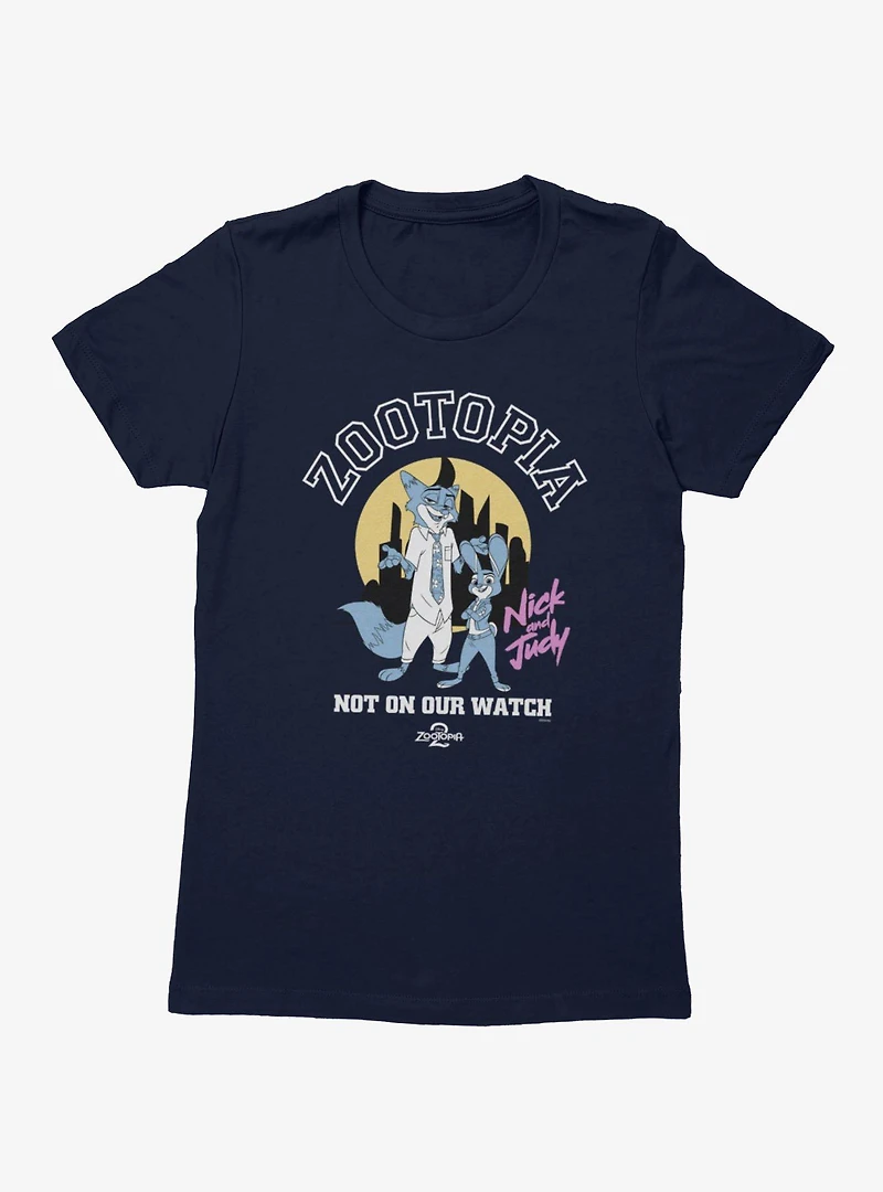 Disney Zootopia 2 Not On Our Watch Womens T-Shirt