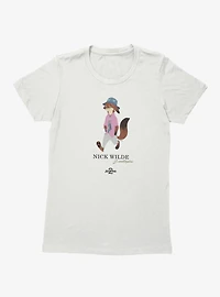 Disney Zootopia 2 Nick Wilde Walk Womens T-Shirt