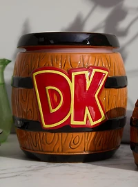 Nintendo Donkey Kong Barrel Figural Cookie Jar