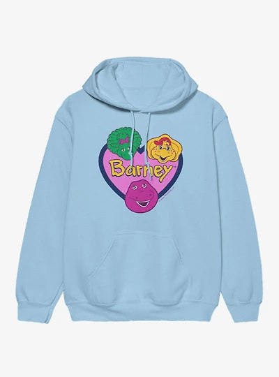 Barney Heart Trio Baby Bop And BJ Hoodie