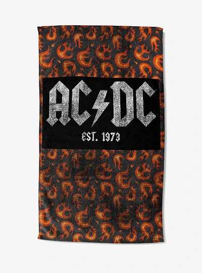 AC/DC Est. 1973 Beach Towel