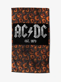 AC/DC Est. 1973 Beach Towel