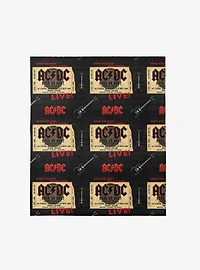AC/DC Rock On Beach Towel for Two
