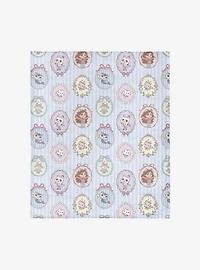 Gabby's Dollhouse Portrait Wall 50x60" Silk Touch Throw Blanket