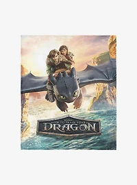 How to Train Your Dragon: Live Action Flight Above the Sea 60x80" Silk Touch Throw Blanket