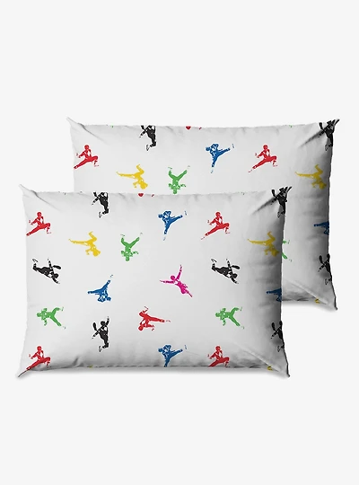 Power Rangers Classic Color Rangers 2 Pack Pillowcase