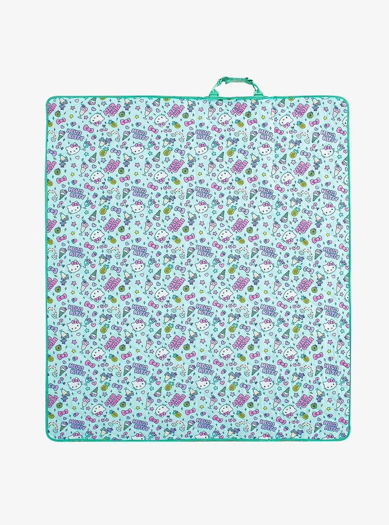 Hello Kitty Sweet Overload Outdoor Picnic Blanket