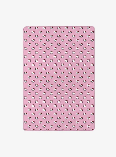 Hello Kitty Cute Little Bows 60x90" Cloud Throw Blanket
