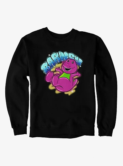 Barney Graffiti Jump Sweatshirt