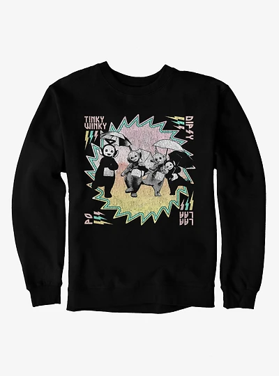 Teletubbies Group Umbrella Spin Sweatshirt