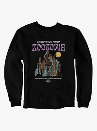 Disney Zootopia 2 Greeting From Sweatshirt