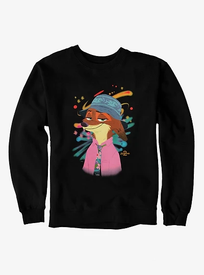 Disney Zootopia 2 Cosmic Nick Wilde Sweatshirt
