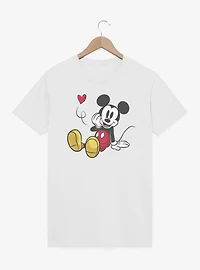 Disney Mickey Mouse Flying Heart T-Shirt
