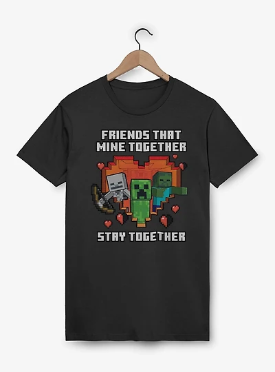 Minecraft Friends That Mine Together T-Shirt