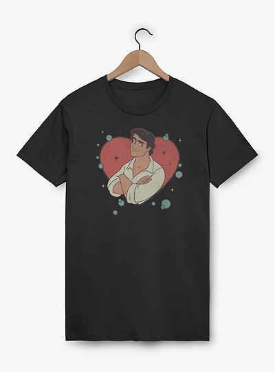 Disney Princesses Prince Eric Heart Lockup T-Shirt