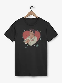 Disney Princesses Prince Eric Heart Lockup T-Shirt