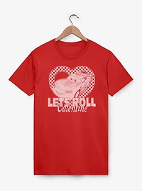 Disney Pixar Cars Mcqueen Heart T-Shirt
