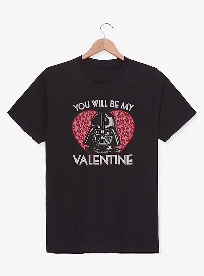 Star Wars Darth Vader You Will Be My Valentine T-Shirt