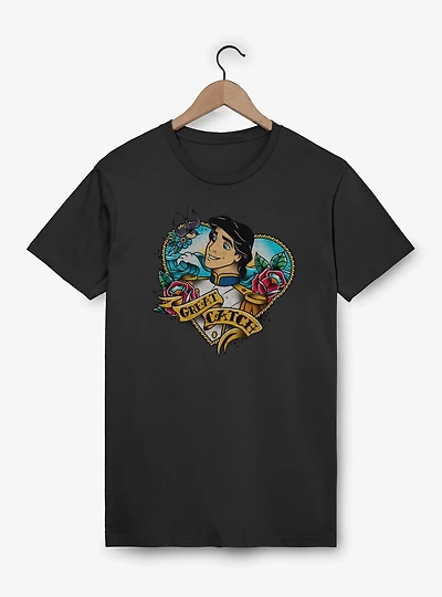 Disney The Little Mermaid Eric Inked Heart T-Shirt