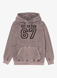 67 Sport Team Mineral Wash Hoodie