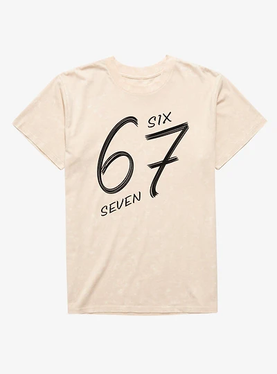 Six Seven Mineral Wash T-Shirt