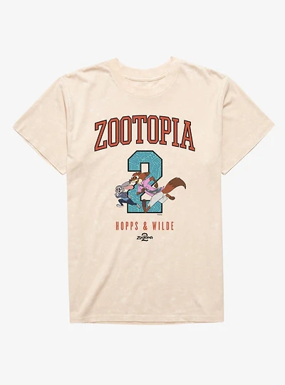 Disney Zootopia 2 Run Together Mineral Wash T-Shirt