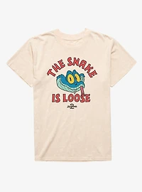 Disney Zootopia 2 Snake Is Loose Mineral Wash T-Shirt