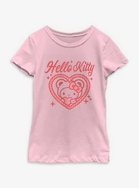 Sanrio Hello Kitty Valentine Heart Youth Girls T-Shirt