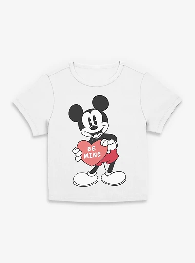 Disney Mickey Mouse Be Mine Womens Baby T-Shirt