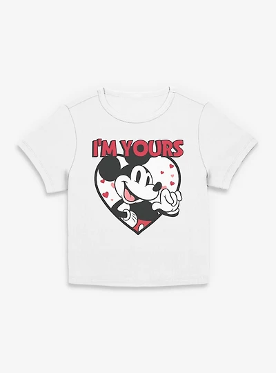 Disney Mickey Mouse I'm Yours Womens Baby T-Shirt