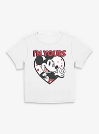 Disney Mickey Mouse I'm Yours Womens Baby T-Shirt