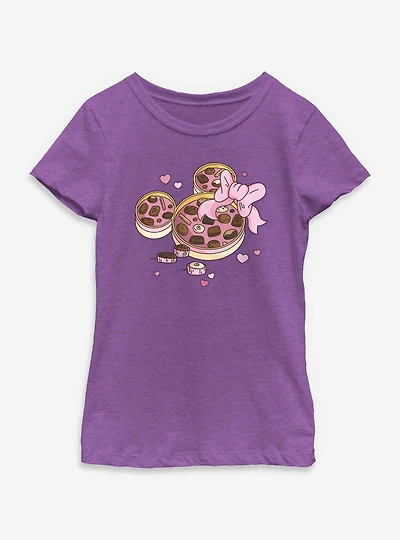 Disney Mickey Mouse Valentine Chocolate Box Youth Girls T-Shirt