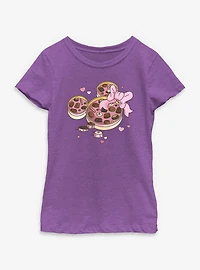 Disney Mickey Mouse Valentine Chocolate Box Youth Girls T-Shirt