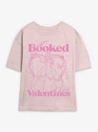 Disney Princesses Vday Plans Womens Skimmer T-Shirt
