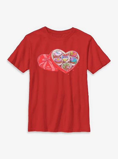 Disney Princesses Chocolate Box Youth T-Shirt