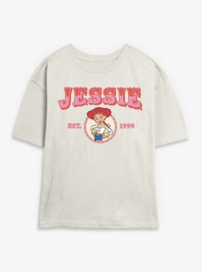 Disney Pixar Toy Story Jessie Lockup Womens Skimmer T-Shirt