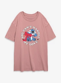 Disney Lilo & Stitch My Love Womens Oversized T-Shirt