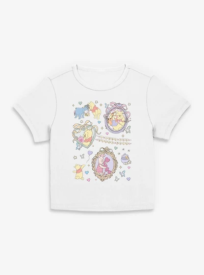 Disney Winnie The Pooh Friendship Collage Womens Baby T-Shirt