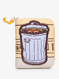 Sesame Street Oscar the Grouch Small Zip Wallet - BoxLunch Exclusive