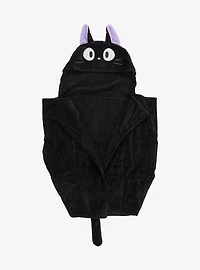 Studio Ghibli® Kiki's Delivery Service Jiji Towel With Hood — BoxLunch Exclusive