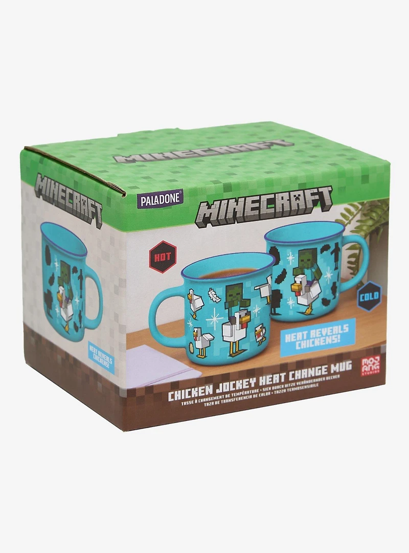 Minecraft Chicken Jockey Heat React Mug
