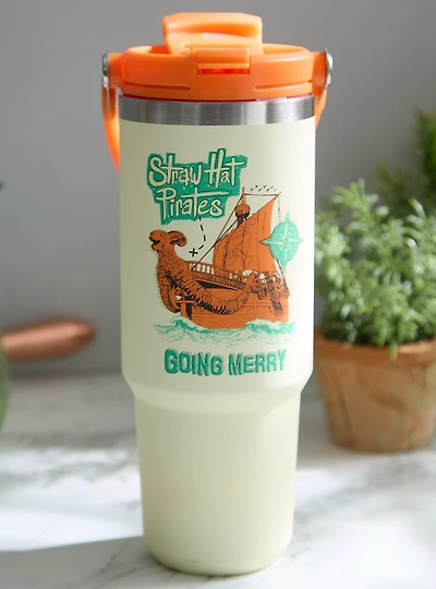 One Piece Straw Hat Pirates Icons Travel Water Bottle