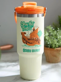 One Piece Straw Hat Pirates Icons Travel Water Bottle